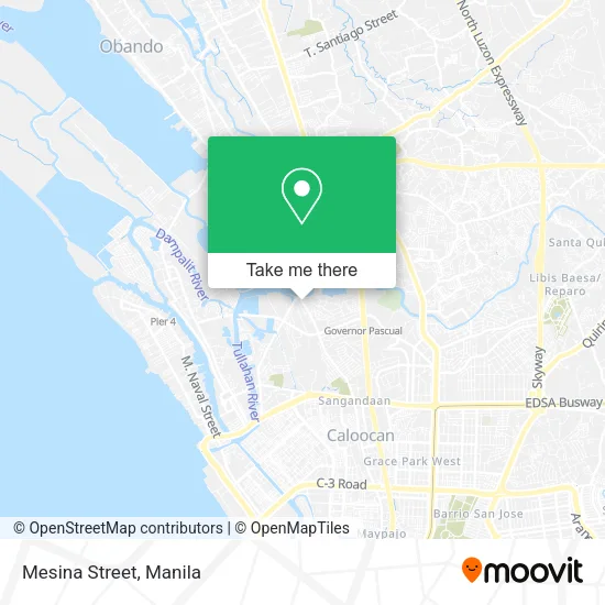 Mesina Street map