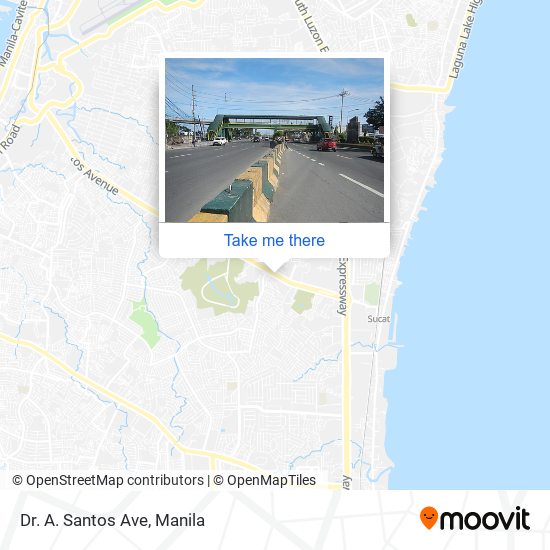 Dr. A. Santos Ave map