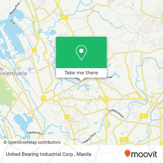 United Bearing Industrial Corp. map