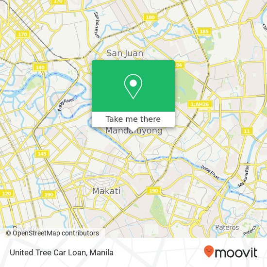 United Tree Car Loan map