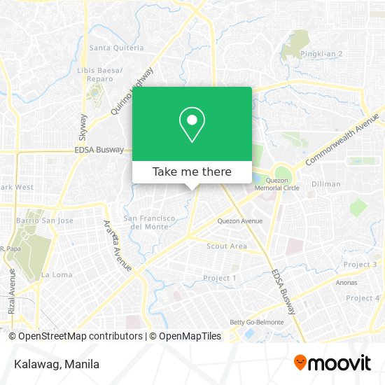 Kalawag map