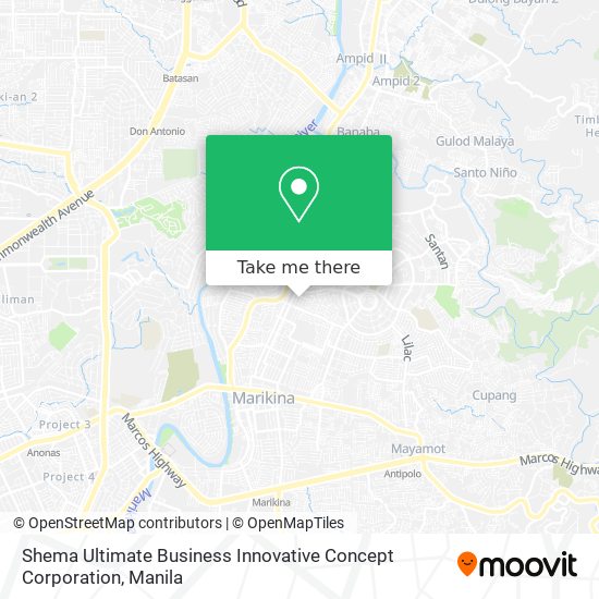 Shema Ultimate Business Innovative Concept Corporation map