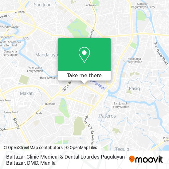 Baltazar Clinic Medical & Dental Lourdes Pagulayan-Baltazar, DMD map