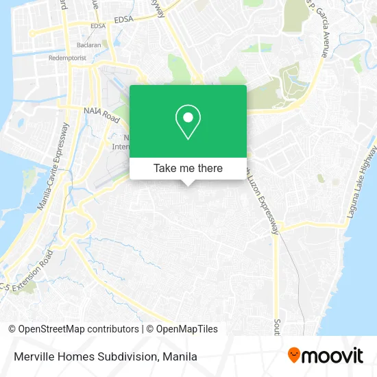 Merville Homes Subdivision map