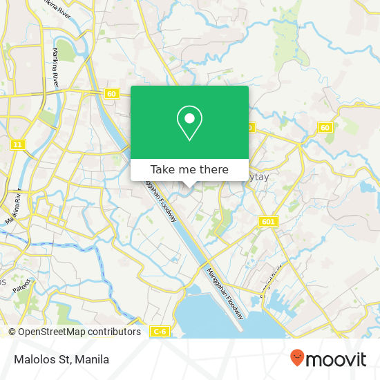 Malolos St map