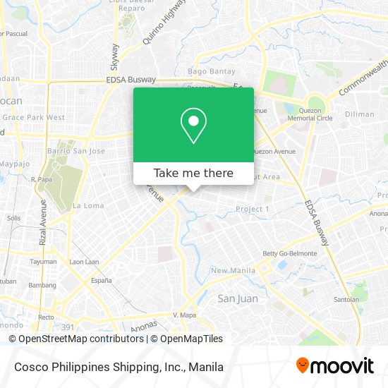 Cosco Philippines Shipping, Inc. map