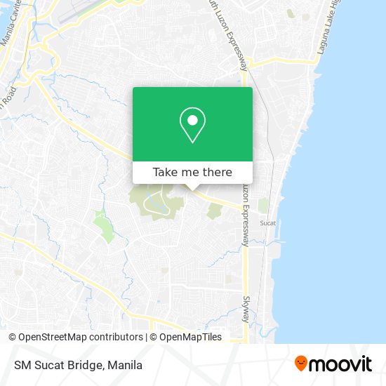 SM Sucat Bridge map