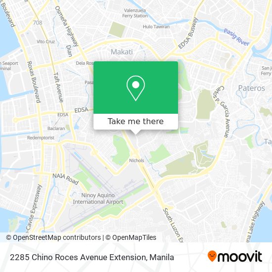 2285 Chino Roces Avenue Extension map