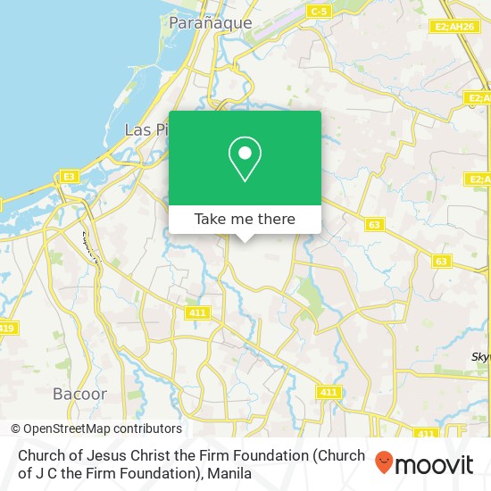 Church of Jesus Christ the Firm Foundation (Church of J C the Firm Foundation) map