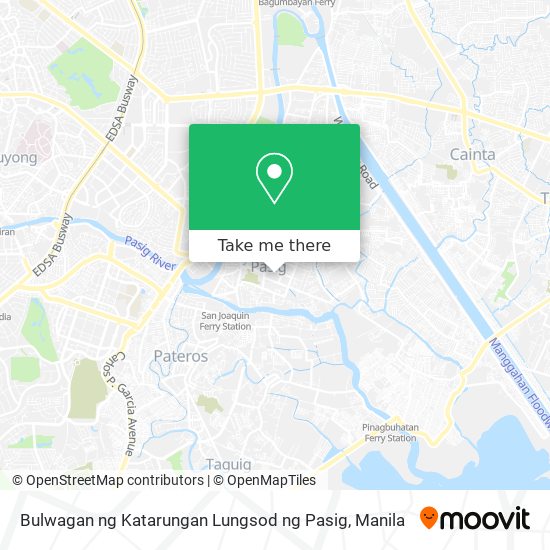 Bulwagan ng Katarungan Lungsod ng Pasig map