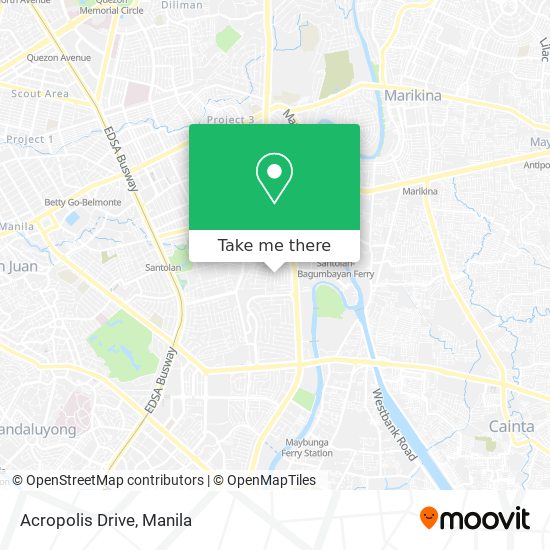 Acropolis Drive map