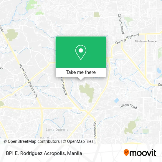 BPI E. Rodriguez Acropolis map