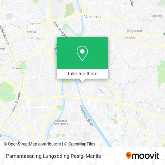 Pamantasan ng Lungsod ng Pasig map