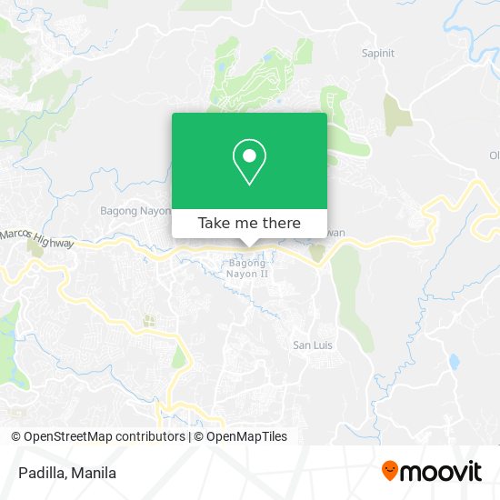 Padilla map
