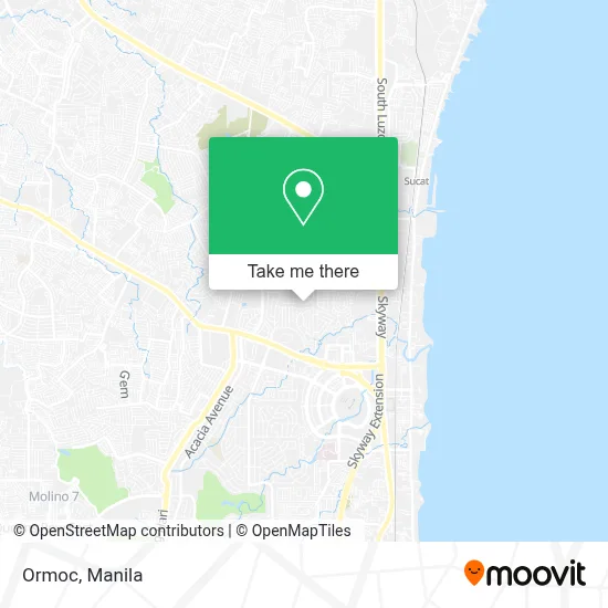 Ormoc map