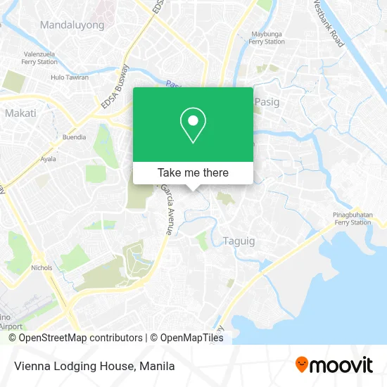 Vienna Lodging House map