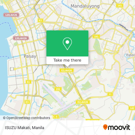 ISUZU Makati map