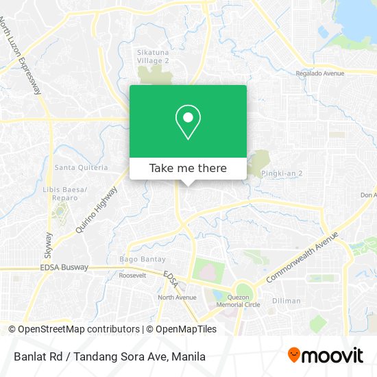 Banlat Rd / Tandang Sora Ave map