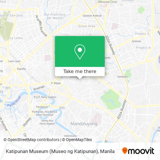 Katipunan Museum (Museo ng Katipunan) map