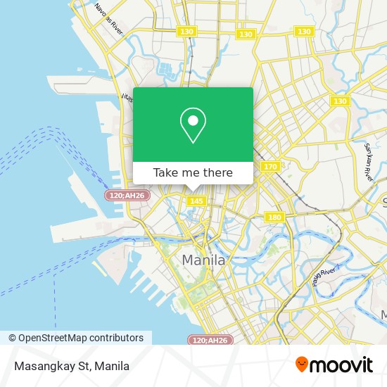 Masangkay St map