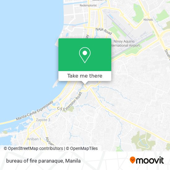 bureau of fire paranaque map