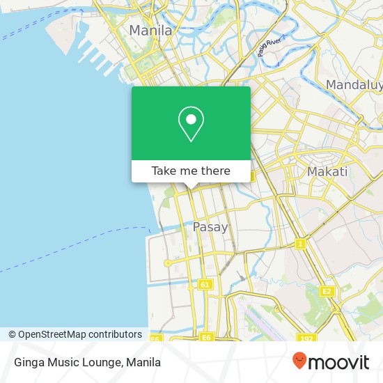 Ginga Music Lounge map