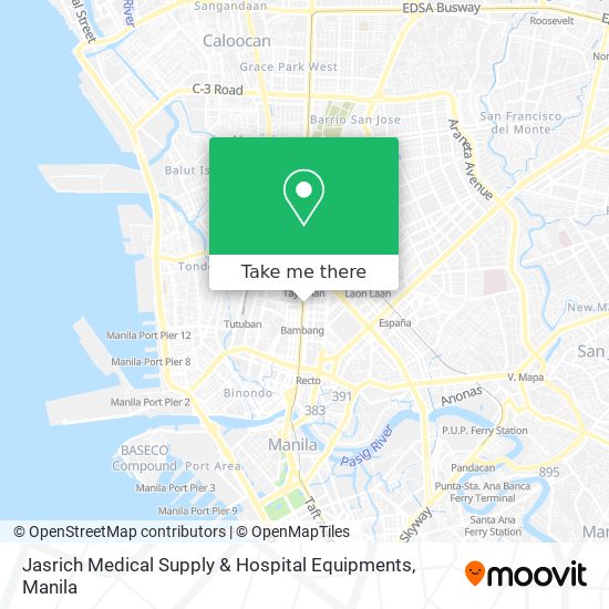 Jasrich Medical Supply & Hospital Equipments map