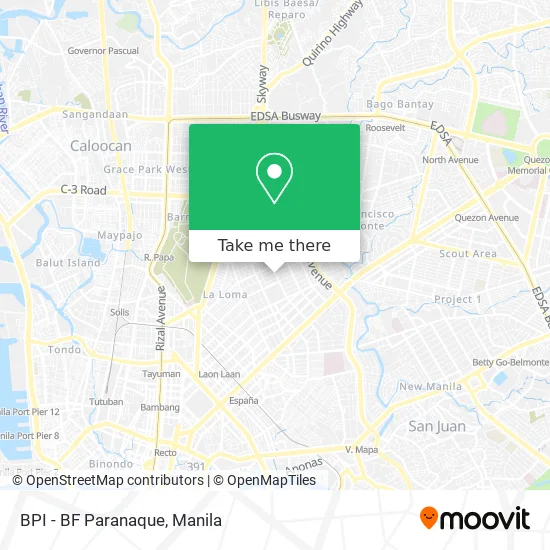 BPI - BF Paranaque map