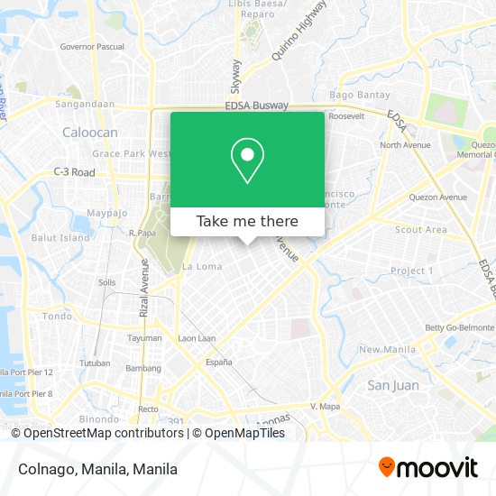 Colnago, Manila map