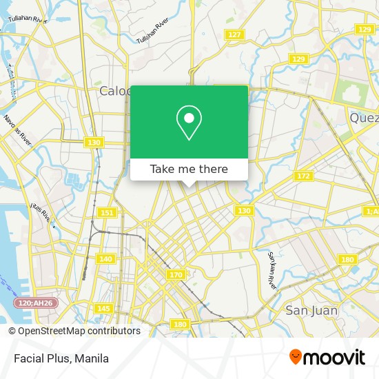 Facial Plus map