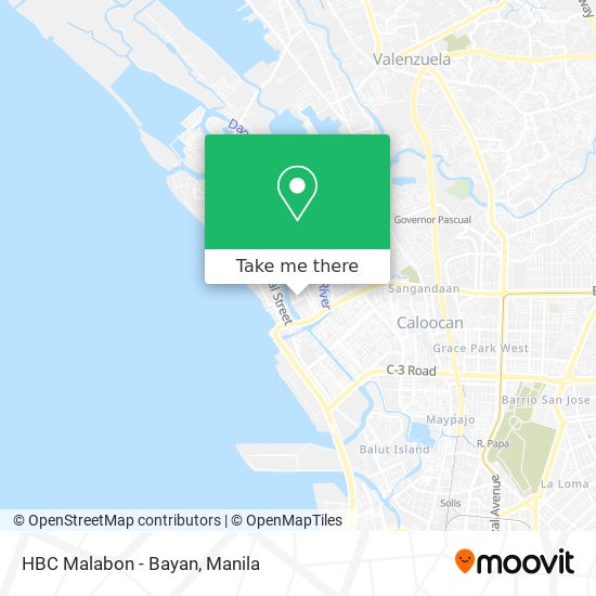 HBC Malabon - Bayan map