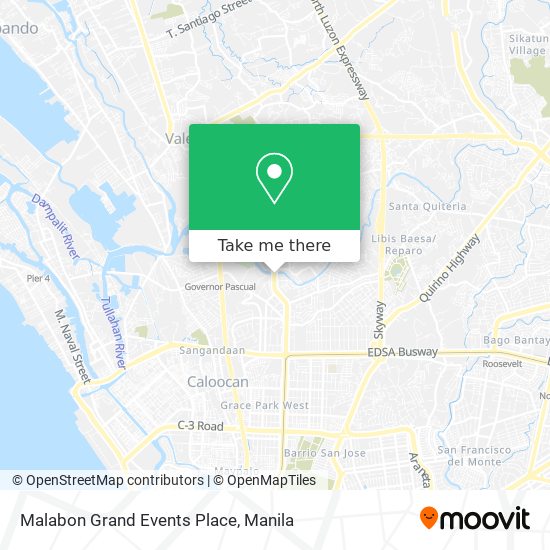 Malabon Grand Events Place map