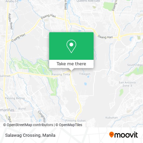 Salawag Crossing map