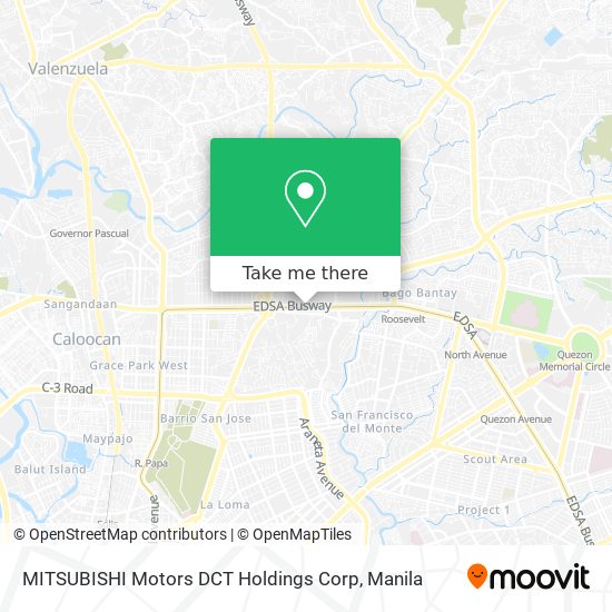 MITSUBISHI Motors DCT Holdings Corp map