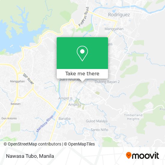 Nawasa Tubo map