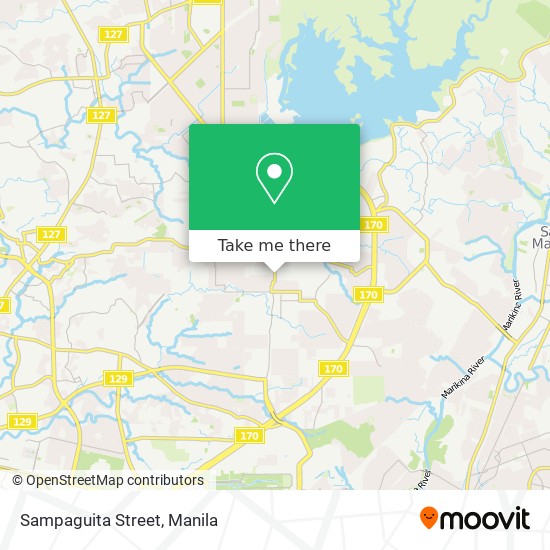 Sampaguita Street map