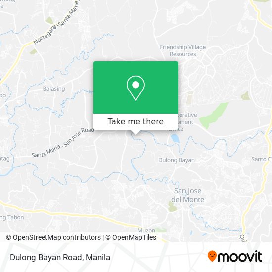 Dulong Bayan Road map