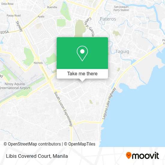 Libis Covered Court map