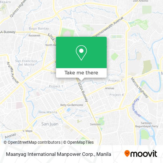Maanyag International Manpower Corp. map