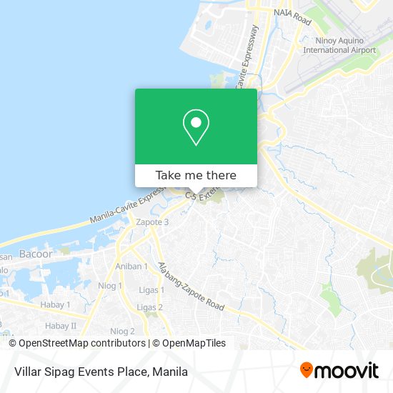 Villar Sipag Events Place map