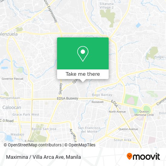 Maximina / Villa Arca Ave map
