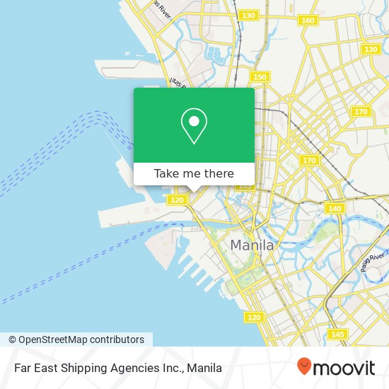 Far East Shipping Agencies Inc. map