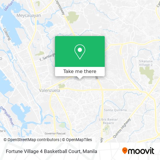 Fortune Village 4 Basketball Court map