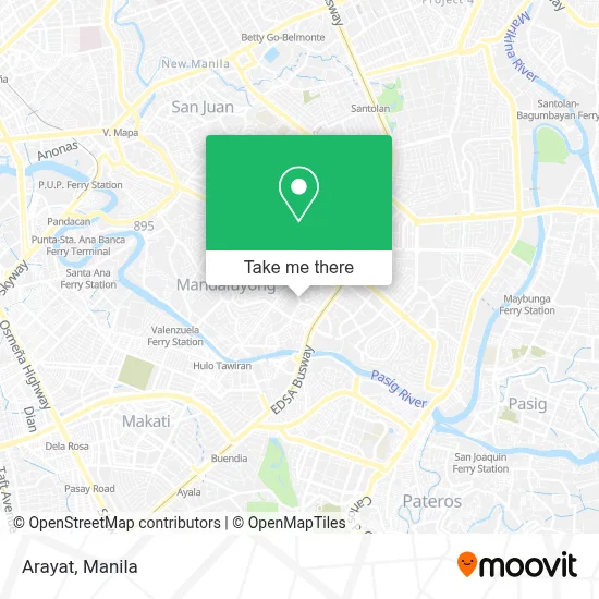 Arayat map