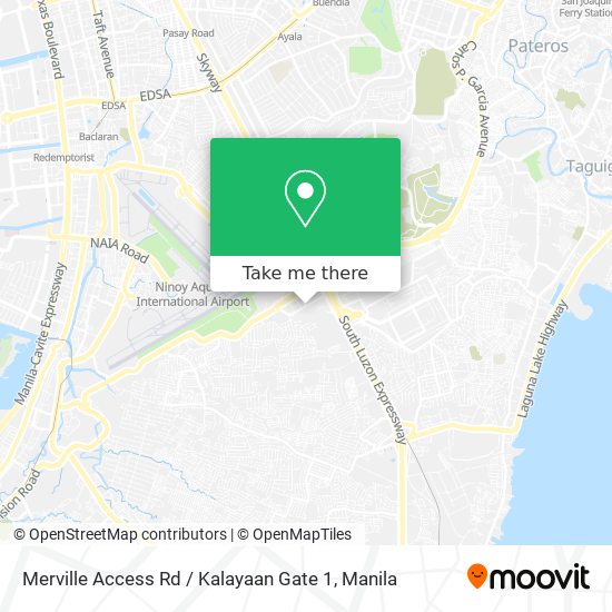 Merville Access Rd / Kalayaan Gate 1 map