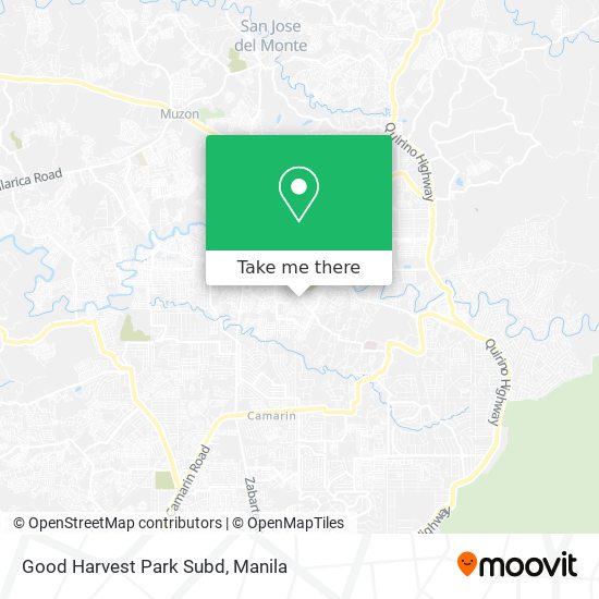 Good Harvest Park Subd map