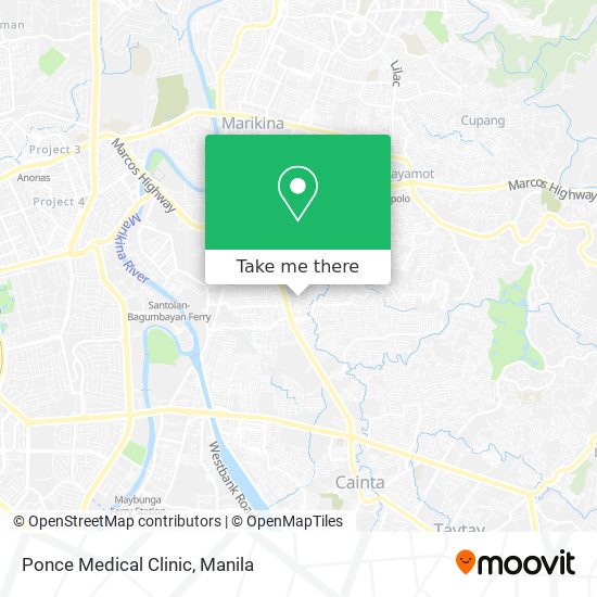 Ponce Medical Clinic map