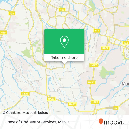 Grace of God Motor Services map
