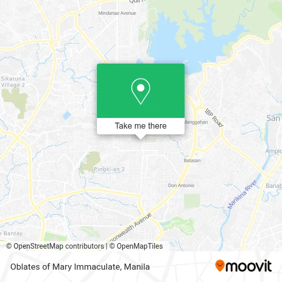 Oblates of Mary Immaculate map