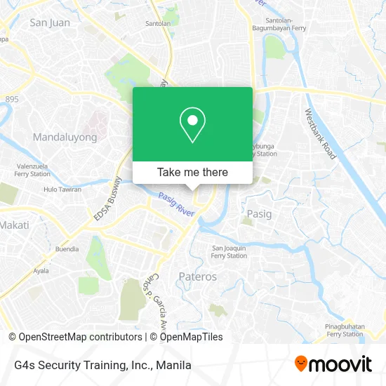G4s Security Training, Inc. map